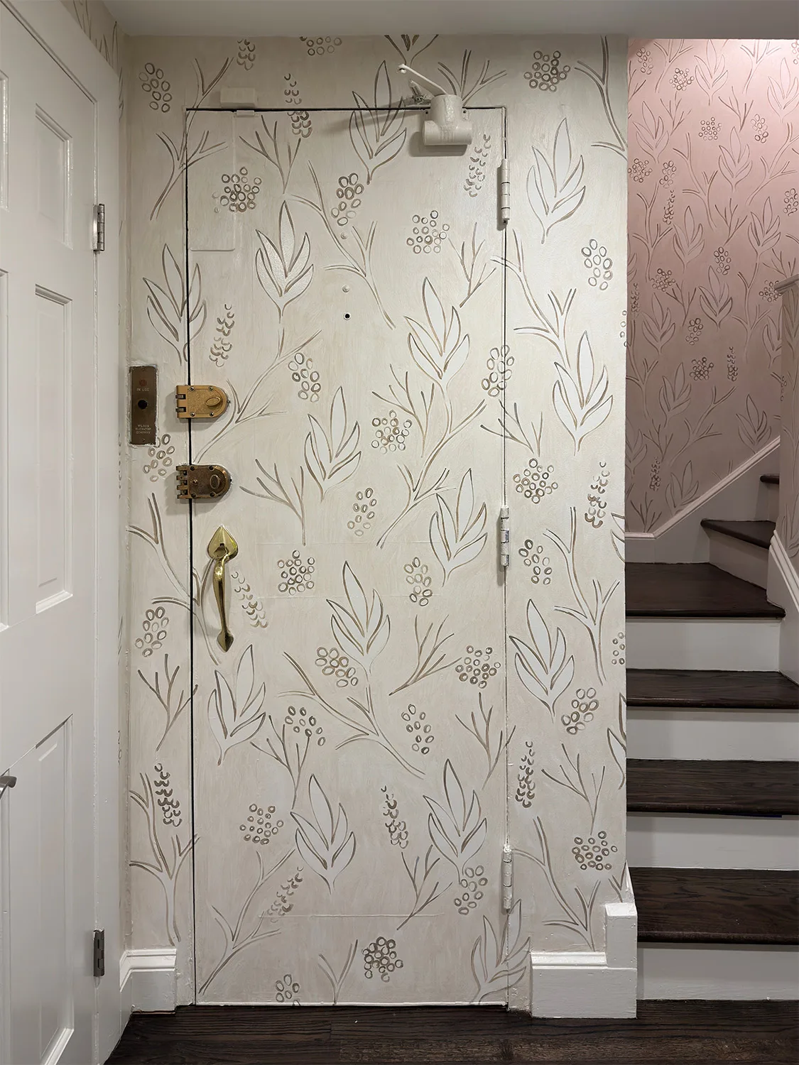 Beacon Hill Hand-Painted Wallpaper