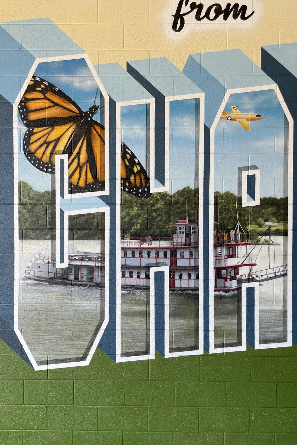 Sternwheeler on the Kanawha River Painting